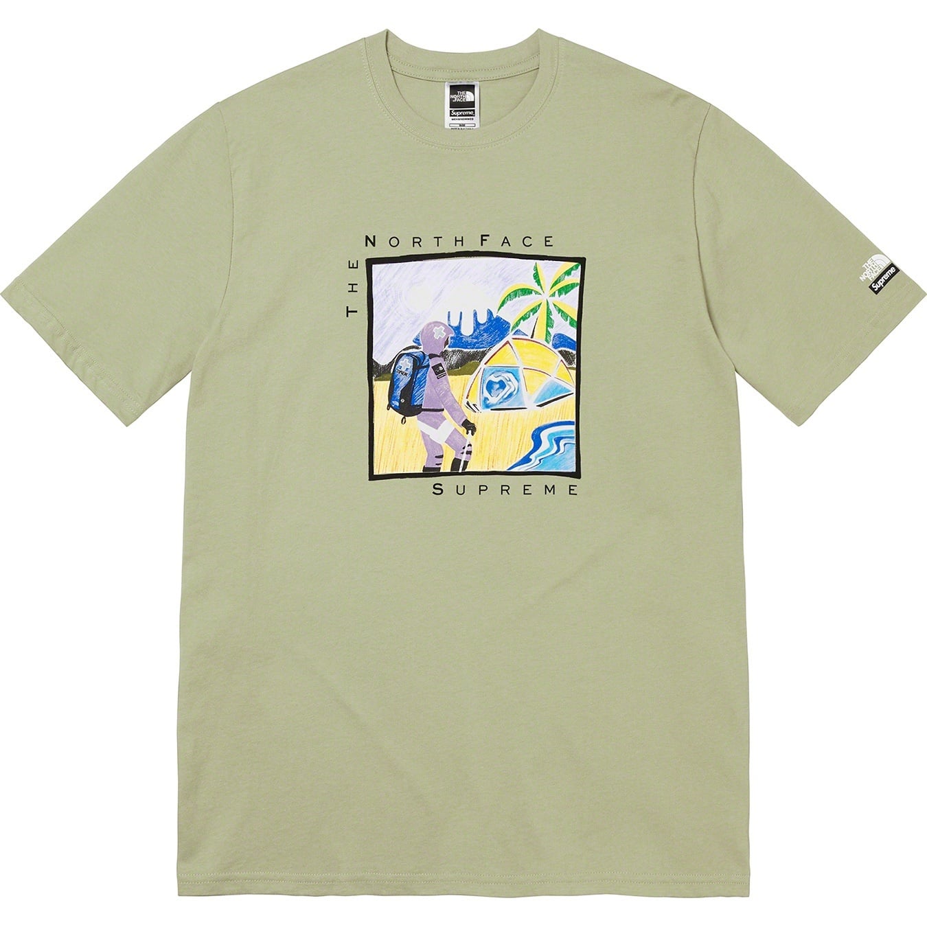 Supreme®/The North Face®Sketch S/S Top view 6